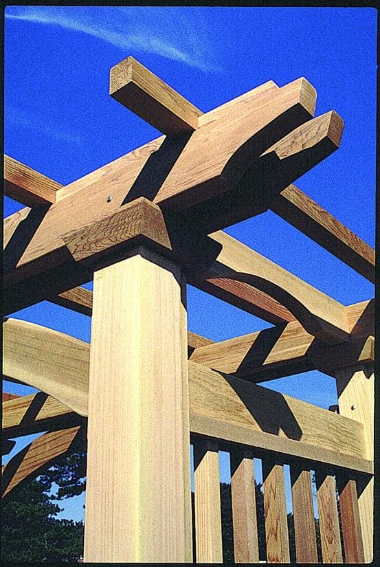 English Arbor Trellis Structures