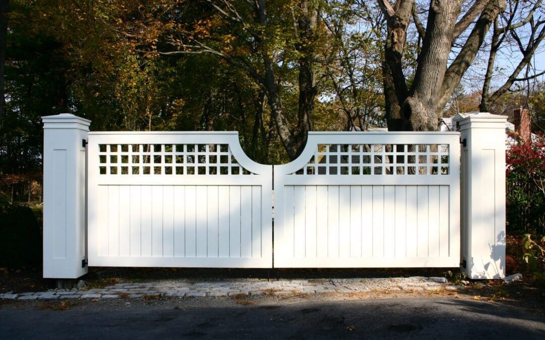 Driveway Gates, Stained No. CG2