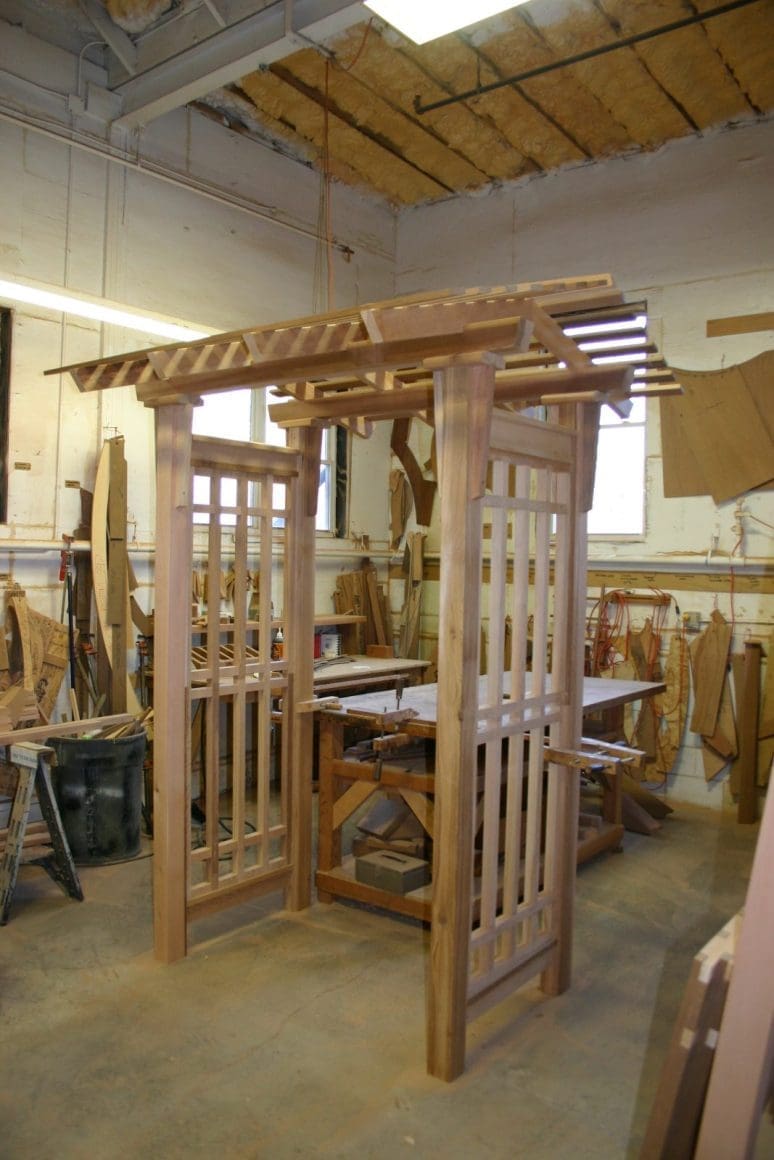 Craftsman Arbor | Trellis Structures